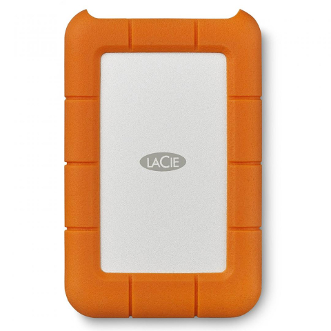 Hard-uri externe (HDD) si accesorii - HDD extern LACIE 2 TB ,  Rugged ,  2.5 inch ,  USB 3.0 ,  portocaliu/ argintiu ,  Cod Produs: STFR2000800