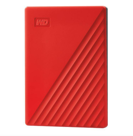 Hard-uri externe (HDD) si accesorii - HDD extern WD 2 TB ,  My Passport ,  2.5 inch ,  USB 3.2 ,  rosu ,  Cod Produs: WDBYVG0020BRD-WESN