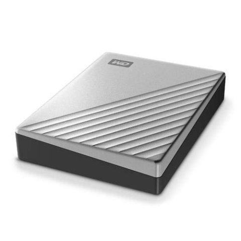 HDD extern WD 4 TB ,  My Passport Ultra ,  2.5 inch ,  USB 3.0 ,  argintiu ,  Cod Produs: WDBFTM0040BSL-WESN [2]