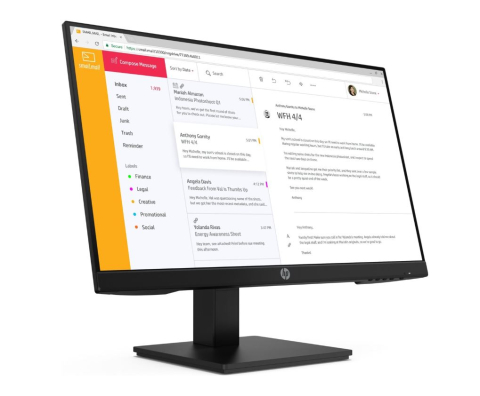 HP P24h G4 FHD Height Adjust Monitor 23.8inch Anti-Glare IPS Black 16: 9 1920 x 1080 60 Hz 5ms 178 / 178 250 nits 1000: 1 93 PPI CG: 72 ,  Cod Produs: 7VH44AA#ABB [1]