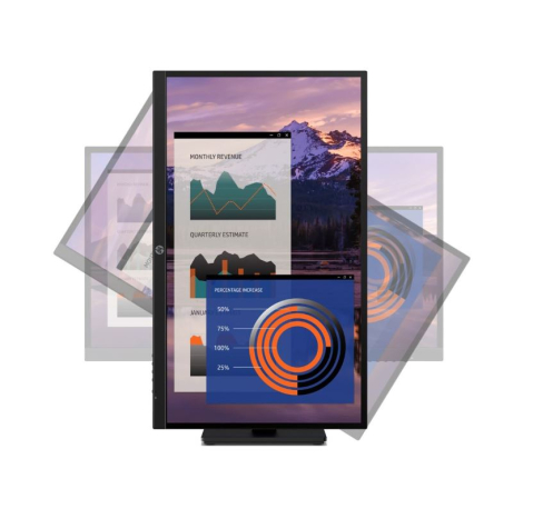 HP P27h G4 FHD Height Adjust Monitor 27inch Anti-Glare IPS Black 16: 9 1920 x 1080 60 Hz 5ms 178 / 178 250 nits 1000: 1 82 PPI CG: 72 , Cod Produs: 7VH95AA#ABB [4]