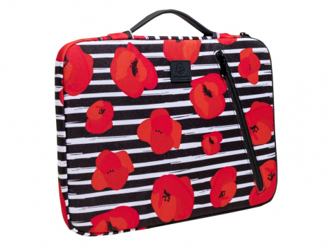 Husa laptop 13-14" Exactive Exacompta 17213E, Poppy [2]