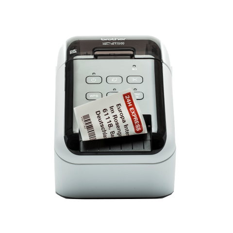 Echipamente de printare si scanare - Imprimanta de etichete wireless Brother QL810W, USB, Wi-Fi