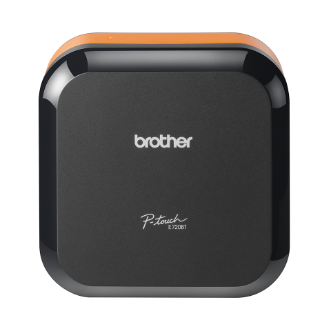 Echipamente de printare si scanare - Imprimanta de etichete portabila Brother P-touch CUBE Plus PTE720BT, Bluetooth, USB si acumulator