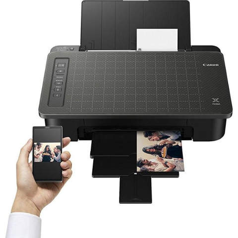 Imprimanta Inkjet Color Canon Pixma TS305 , A4 , Functii: Impr. , Viteza de Printare Monocrom: 7.7ipm , Viteza de printare color: 4ipm , Conectivitate: USB|Ret , Duplex: Nu , ADF: Nu(incl.TV 8R [3]
