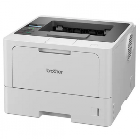 Echipamente de printare si scanare - Imprimanta Laser Mono Brother HL-L5210DN, A4, Functii: Impr.|Scan.|Cop., Viteza de Printare Monocrom: 48ppm,  Conectivitate:USB|Ret, Duplex:Da, ADF:Nu(Timbru Verde 11lei) HLL5210DNRE1