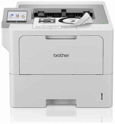 Echipamente de printare si scanare - Imprimanta Laser Mono Brother HL-L6410DN, A4, Functii: Impr.|Scan.|Cop., Viteza de Printare Monocrom: 50ppm, Conectivitate:USB|Ret,Duplex:Da,ADF:Nu(Timbru Verde 11lei) HLL6410DNRE1