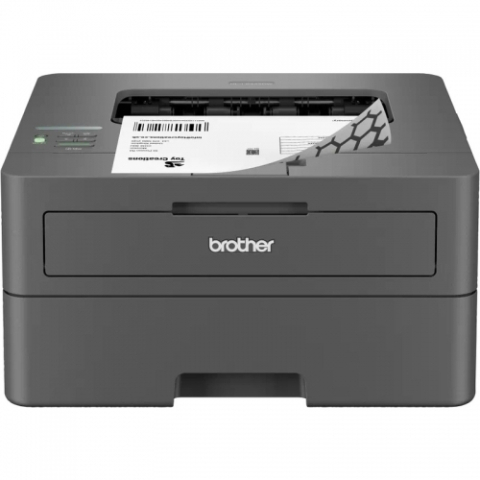 Echipamente de printare si scanare - Imprimanta Laser Mono Brother L2442DW, A4, Functii: Imprimare, Viteza de Printare Monocrom: 30ppm,  Conectivitate:USB|WiFi, Duplex:Da, ADF:Nu(Timbru Verde 11lei) HLL2442DWYJ1