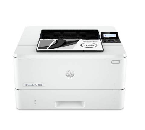 Imprimanta laser Mono HP 4002DNE , A4 , Functii: Impr. , Viteza de Printare Monocrom: 44ppm , Viteza de printare color: , Conectivitate: USB|Retea , Duplex: Da , ADF: Nu(Timbru Verde 11lei) 2Z [0]