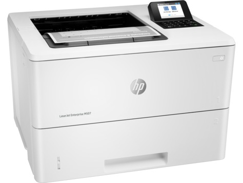 Imprimanta Laser Mono HP M507dn, A4, Functii: Impr., Viteza de Printare Monocrom: 43ppm, Viteza de printare color: , Conectivitate:USB|Ret, Duplex:Da, ADF:Nu(timbru verde 40 lei) 1PV87A [1]