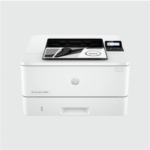 Echipamente de printare si scanare - Imprimanta laser Mono HP Pro 4002DW, A4, Functii: Impr., Viteza de Printare Monocrom: 40ppm, Viteza de printare color: , Conectivitate:USB|Retea|WiFi, Duplex:Da, ADF:Nu(Timbru Verde 11lei) 2Z606F