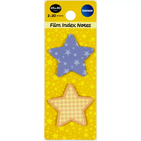 Index, notesuri adezive - Index notes autoadeziv din hartie model STEA 45 x 40mm 40 de file