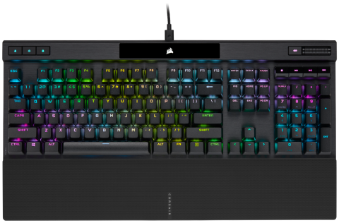 Tastaturi - K70 PRO RGB Optical-Mechanical Gaming Keyboard with PBT DOUBLE SHOT PRO Keycaps Cod Produs: CH-910941A-NA
