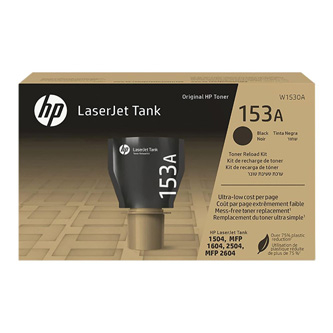 Cartuse originale HP - Kit de reîncărcare toner original HP W1530A , HP 153A , negru , 2500p