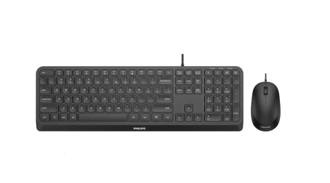 Tastaturi - Kit Philips SPT6207 ,  cu fir ,  negru Cod Produs: SPT6207
