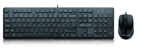 Kit TASTATURA si Mouse DELUX , Cod Produs: KA150UKIT [0]