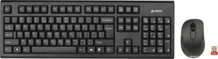 Periferice - Kit Tastatura si Mouse Wireless A4TECH 7100N