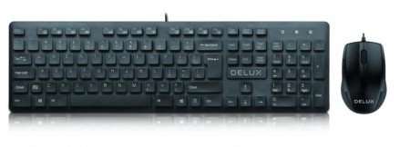 Kit Tastatura si Mouse Wireless DELUX KA150+M136 [0]