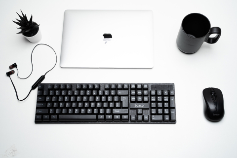 KIT wireless SPACER ,  tastatura wireless + mouse wireless ,  black ,  Cod Produs: SPDS-1100 [5]