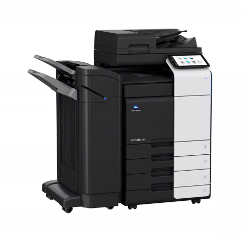 Konica-Minolta Bizhub C251i - Multifunctional laser color A3 cu Stand Mobil 2 Tavi , DUPLEX AUTOMAT RADF, 25 ppm, USB, Retea, optional FAX [2]