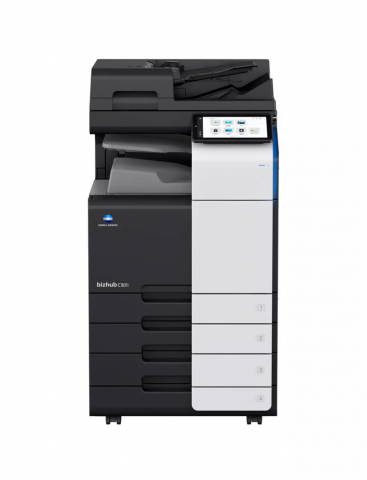 Multifunctionale A3 - Konica-Minolta Bizhub C301i - Multifunctional laser color A3 cu Stand Mobil 2 Tavi, DUPLEX AUTOMAT RADF, 30 ppm, USB, Retea, NFC, optional FAX