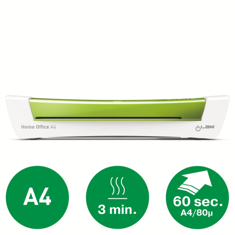 Laminator Leitz iLAM A4 Home Office ,  verde ,  Cod Produs: 73680054 [4]