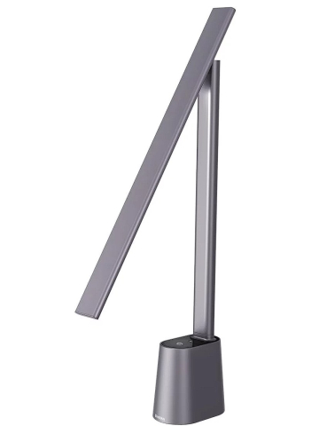 Electronice - LAMPA BIROU LED Baseus Smart Eye Series , 5W ,  dimensiuni: 350*53*382mm ,  3 trepte intensitate lum , mat ABS+PC+aliaj de aluminiu , rotire 180 grade , alimentare: cablu USB-C inclus , gri Cod Produs