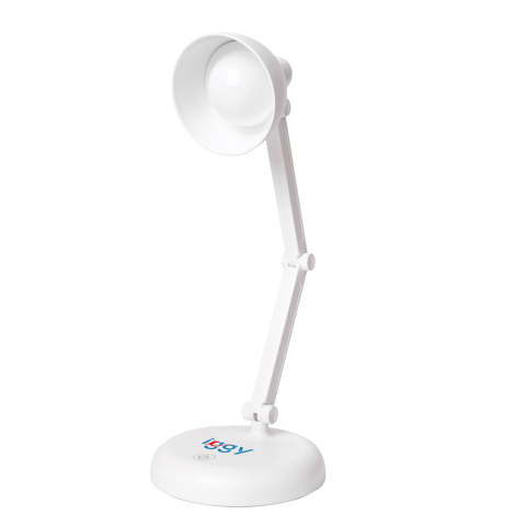 LAMPA BIROU LED Iggy , 100 lumen , 3 trepte intens lum , buton tactil on/off , mat ABS , conec: cablu USB inclus/3 baterii AA (neincluse) , durata viata bec LED 50000h , alb Cod Produs: IGDL-LED-LAMP [1]