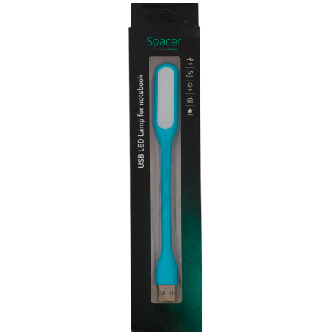 LAMPA LED USB pentru notebook ,  SPACER ,  blue ,  Cod Produs: SPL-LED-BL [3]