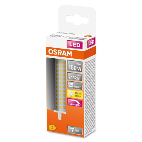 LEDLI118150D 19W/827 230V R7S FS1 OSRAM Cod Produs: 4058075432574 [0]