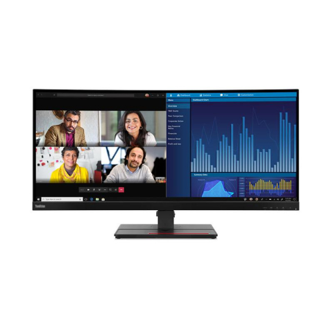 LENOVO ThinkVision P34w-20 34inch IPS 3440x1440 21: 9 300cd/m2 1000: 1 3M: 1 6ms 1xHDMI 2.0 1xDP 1.4 1xUSB 3.2 75Hz , Cod Produs: 62DCRAT3EU [0]