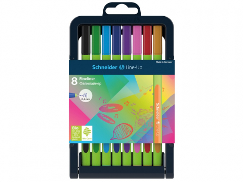 Linere color - Liner 0.4 mm Line-Up Schneider 8 buc/set