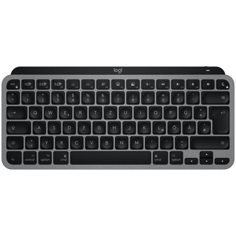 Electronice - LOGITECH MX Keys Mini For Mac Minimalist Wireless Illuminated Keyboard - SPACE GREY - US INTL - BT - EMEA28-935 Cod Produs: 920-012652