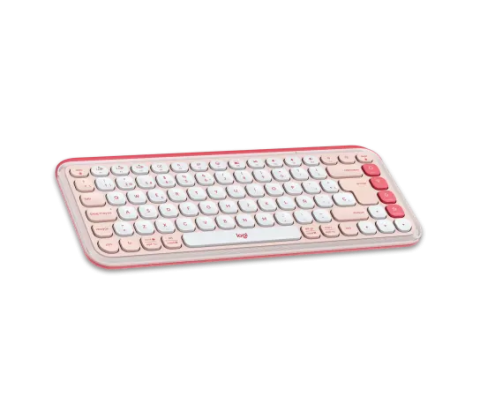Tastaturi - LOGITECH POP ICON KEYS - ROSE - US INTL - BT - INTNL-973 Cod Produs: 920-013073
