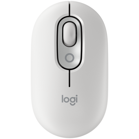 Electronice - LOGITECH POP Mouse with emoji - OFF-WHITE - BT  - EMEA28i-935 - FY25,TERRA Cod Produs: 910-007411