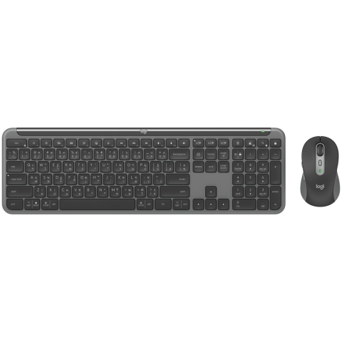 Tastaturi - LOGITECH Signature Slim Combo MK950 - GRAPHITE - US INTL - 2.4GHZ/BT- INTNL-973 Cod Produs: 920-012490
