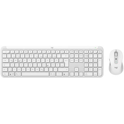 Tastaturi - LOGITECH Signature Slim Combo MK950 - OFF WHITE - US INTL - 2.4GHZ/BT - INTNL-973 Cod Produs: 920-012491