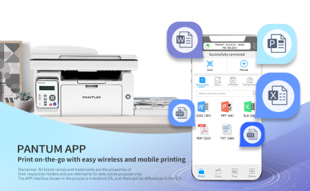 Multifunctional Pantum M6559NW copiere, printare, scanare cu ADF, monocrom, A4, 22 ppm [3]