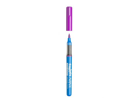 Marker cu vopsea acrilica si varf pensula Carioca 10 buc/set [1]