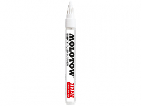 Accesorii - Marker gol reincarcabil Molotow 111EM 2 mm