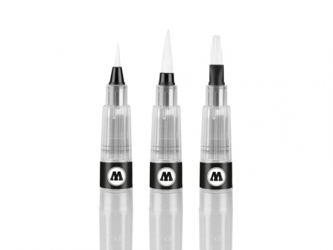 Marker gol reincarcabil Molotow Aqua Squeeze Pen Basic Set 1 [1]