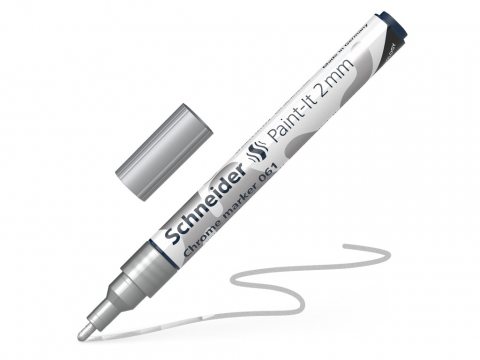Markere speciale - Marker metalic Chrome Schneider Paint-It 061 2 mm
