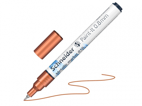 Markere acrilice cu efect metalic - Marker metalic Schneider Paint-It 010 0,8 mm