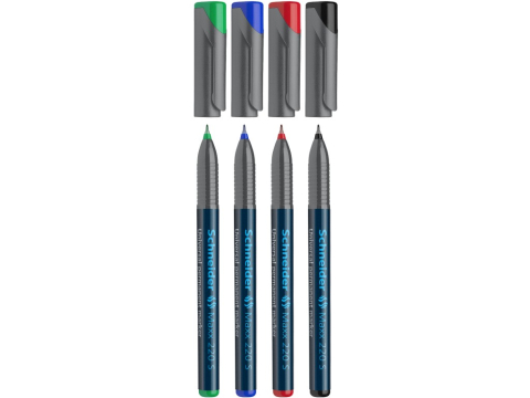 Marker OHP S fin permanent Schneider 4/set 220 0.4 mm [1]
