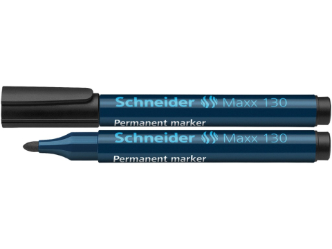 Markere permanente - Marker permanent varf rotund 1-3 mm Schneider 130