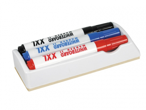 Markere pentru whiteboard si flipchart - Markere whiteboard ICO XXL 3 buc asortate