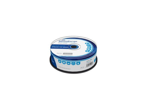 Medii de stocare - MediaRange BD-R Dual Layer 50GB 6x speed ,  Cake 25 Cod Produs: MR508