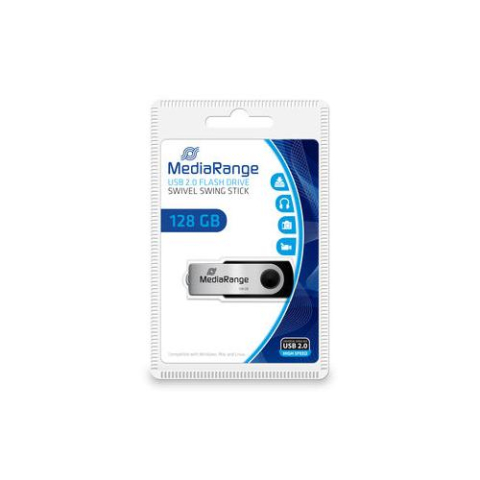 Memorii USB - MediaRange USB 2.0 flash drive ,  128GB Cod Produs: MR-913