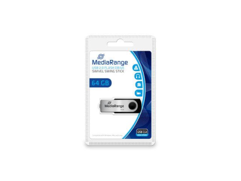 Memorii USB - MediaRange USB 2.0 flash drive ,  64GB Cod Produs: MR912