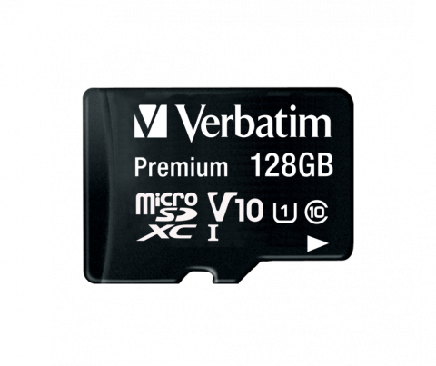 Electronice - MEMORIE SD CARD VERBATIM 128GB CLASA 10 ADAPTOR INCLUS Cod Produs: 44085
